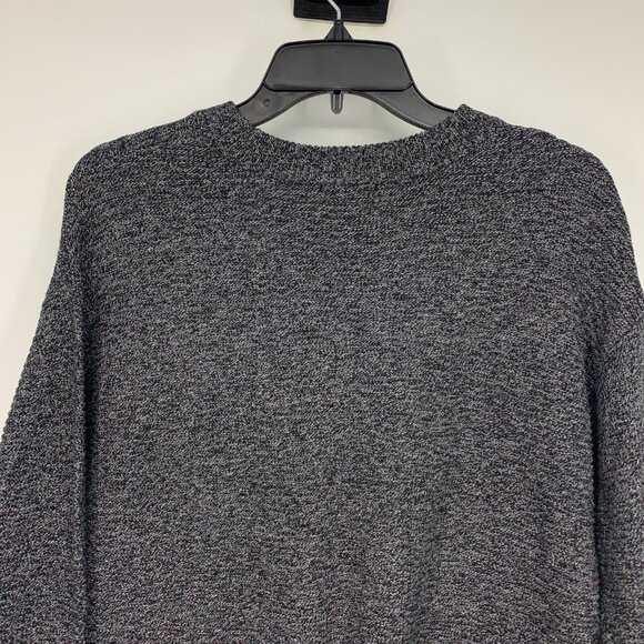 Pure J.Jill Sweater Marbled Gray Crewneck Long Sleeve Pullover - Picture 7 of 8